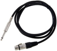 Kábel signálny vodič Jack 6,3 mm - XLR 1,5 m