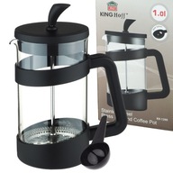 PISTON VAROVAČ NA ČAJ A BYLINKY KÁVA 1L KINGHOFF PISTON VAROVAČ NA ČAJ A BYLINKY KÁVA 1L KINGHOFF