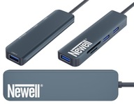NEWELL HUB 5v1 USB-C USB 3.0 čítačka SD/Micro SD