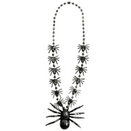 halloween NÁHRDELNÍK SPIDER tarantula ČIERNA 40 cm halloween NÁHRDELNÍK SPIDER tarantula ČIERNA 40 cm