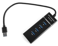 HUB USB 3.0 rozbočovač pre 4 x USB 3.0 porty HUB USB 3.0 rozbočovač pre 4 x USB 3.0 porty