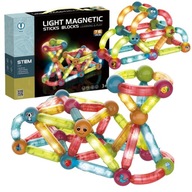 MAGNETICKÉ BLOKY MAGNETICKÉ TYČKY VEĽKÁ SADA MAGNETICKÉ BLOKY MAGNETICKÉ TYČKY VEĽKÁ SADA