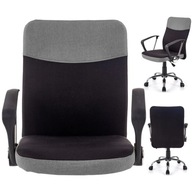 Otočná otočná kancelárska stolička v sivej farbe TAMAT