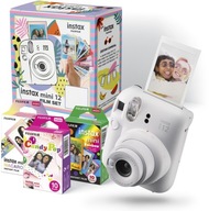 Fotoaparát Fujifilm Instax Mini 12 biely + 30 fotiek