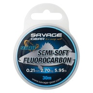 Fluorocarbon Savage Gear Semi-Soft Seabass 0,32 mm Fluorocarbon Savage Gear Semi-Soft Seabass 0,32 mm