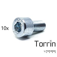10x TORRIN imbusová skrutka 8x16 pozinkovaná DIN 912