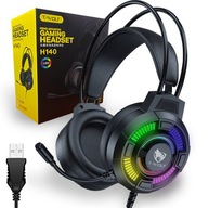 HERNÉ SLÚCHADLÁ S MIKROFÓNOM NA HRY NA UŠI RGB USB 7.1 HERNÉ SLÚCHADLÁ S MIKROFÓNOM NA HRY NA UŠI RGB USB 7.1
