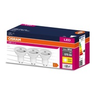 3x VALUE LED GU10 LED žiarovka 6,9W 827 575lm OSRAM 3x VALUE LED GU10 LED žiarovka 6,9W 827 575lm OSRAM