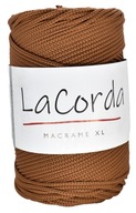 La Corda Macrame XL 3MM Polyester String Color 220 karamel 130 m La Corda Macrame XL 3MM Polyester String Color 220 karamel 130 m