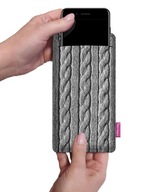 Puzdro na smartfón BERTONI vyrobené z plsti Braid Puzdro na smartfón BERTONI vyrobené z plsti Braid
