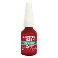 Loctite 638 10 ml zelené anaeróbne lepidlo na montáž ložísk a komponentov Loctite 638 10 ml zelené anaeróbne lepidlo na montáž ložísk a komponentov