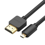 UGREEN UGREEN HD127 Micro HDMI - HDMI 4K 3D kábel UGREEN UGREEN HD127 Micro HDMI - HDMI 4K 3D kábel