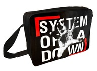 System Of a Down taška cez rameno Školská taška