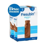 FRESUBIN Energy Drink s príchuťou čokolády medicínska výživa 4 x 200 ml