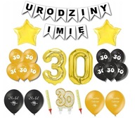 Súprava dekorácií štyridsať balónov k 30. narodeninám Súprava dekorácií štyridsať balónov k 30. narodeninám