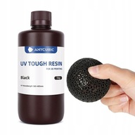 Anycubic Tough Black UV živica Black 1kg 1l pre 3D tlačiareň Durable