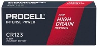 10x lítiová batéria DURACELL Procell Intense CR123 3V 17345 123 A 10x lítiová batéria DURACELL Procell Intense CR123 3V 17345 123 A