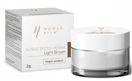 Prášková henna na obočie Noble Brow - SVETLO HNEDÁ Prášková henna na obočie Noble Brow - SVETLO HNEDÁ
