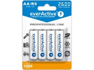 AA 2600 mAh EVERACTIVE batérie (4 ks.) AA 2600 mAh EVERACTIVE batérie (4 ks.)