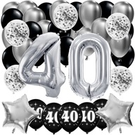 SADA BALÓNOV 40 NARODENÍN pre 40. číslicu SADA BALÓNOV 40 NARODENÍN pre 40. číslicu