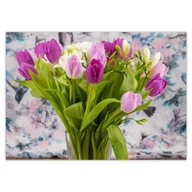 Plagáty A2 LEVEL Kytica tulipánov Kvety