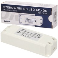 Napájací zdroj pre LED nábytkové lišty 12V DC 2,5A 30W IP20 Napájací zdroj pre LED nábytkové lišty 12V DC 2,5A 30W IP20