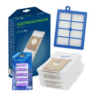 HEPA FILTER + SÁČKY NA ELECTROLUX PHILIPS + VÔŇA HEPA FILTER + SÁČKY NA ELECTROLUX PHILIPS + VÔŇA