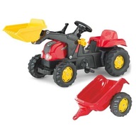 Rolly Toys rollyKid Šliapací traktor s lyžicou a prívesom 2-5 rokov