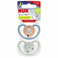 NUK SILIKÓNOVÉ UKLIDŇUJÚCE SEDADLO 18-36m PRIESTOR NOČNÝ LEV 2 ks NUK SILIKÓNOVÉ UKLIDŇUJÚCE SEDADLO 18-36m PRIESTOR NOČNÝ LEV 2 ks