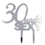 Top nápis STILL SEXY s vekovo strieborným zrkadlom Top nápis STILL SEXY s vekovo strieborným zrkadlom