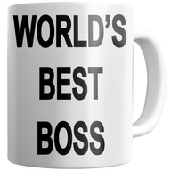 HRNČEK s potlačou WORLD S BEST BOSS THE OFFICE HRNČEK s potlačou WORLD S BEST BOSS THE OFFICE