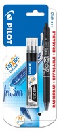 Guľôčkové pero Pilot Frixion Clicker čierne + náplne