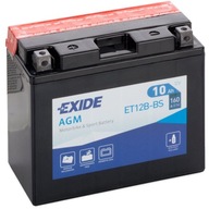 Batéria Exide YT12B-BS 10Ah 160A Batéria Exide YT12B-BS 10Ah 160A