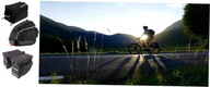 Hnedá taška na bicykel Monte Grappa, 2 priehradky