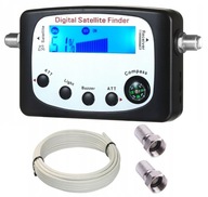 Digitálny DVB-S2 satelitný merač signálu SAT vyhľadávač s LCD displejom Digitálny DVB-S2 satelitný merač signálu SAT vyhľadávač s LCD displejom