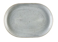 Oválny tanier 33 cm Boss sivý 6630z Lubiana