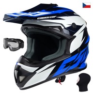 CASSIDA MOTORKÁRSKA PRILBA KRÍŽOVÉ OKULIARE BALACLAVA XL CASSIDA MOTORKÁRSKA PRILBA KRÍŽOVÉ OKULIARE BALACLAVA XL