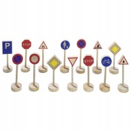 Detská hračka Goki vzdelávacie dopravné značky