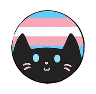 Odznak, odznak PRIDE LGBT transgender mačky