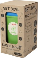 CURVER sada košov 3x9l Eco Friendly Segregation CURVER sada košov 3x9l Eco Friendly Segregation