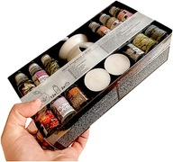 KRBOVÉ VONNÉ OLEJE DO AROMATERAPIE SET sviečky DARČEK 23,5cm KRBOVÉ VONNÉ OLEJE DO AROMATERAPIE SET sviečky DARČEK 23,5cm