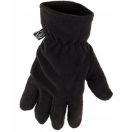 MFH fleecové rukavice - čierne L