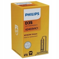 Xenónové vlákno Philips D3S Vision 4100K 35W 42V Xenónové vlákno Philips D3S Vision 4100K 35W 42V
