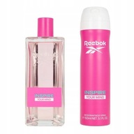 REEBOK INŠPIRUJTE VAŠU MYSEL PRE ŽENY - Toaletná voda 100 ML + DEODORANT NA JAR REEBOK INŠPIRUJTE VAŠU MYSEL PRE ŽENY - Toaletná voda 100 ML + DEODORANT NA JAR