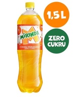 8 x Mirinda sýtený nápoj Bez cukru 1500 ml 1,5 l