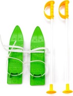 Detské lyže s plastovými palicami MARMAT 40cm