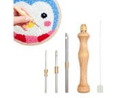 Tkanina ihla na výšivku + závit 2-3-5 mm Tkanina ihla na výšivku + závit 2-3-5 mm
