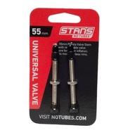 Stan's NoTubes presta ventily 55mm 2 ks. Stan's NoTubes presta ventily 55mm 2 ks.