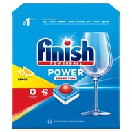 Tablety do umývačky riadu Finish Power Essential Lemon 42 ks