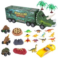 Vozík na skladovanie hračiek dinosaurov s hudbou